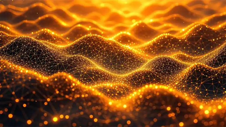 Gold wave particles simulating ketamine therapy
